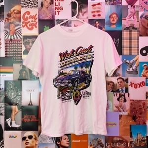 brandy melville west coast graphic tee